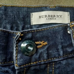(32/S) Men's Burberry London Straight Fit Jeans